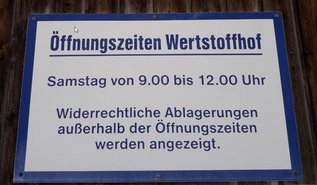Wertstoffhof Lamerdingen